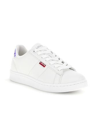 Sneakers bianche con dettaglio olografico Levi's Bell JR 261S
