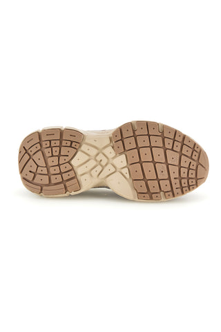 Beigefarbene Sneaker mit Plateau-Sohle Everlast EV3744