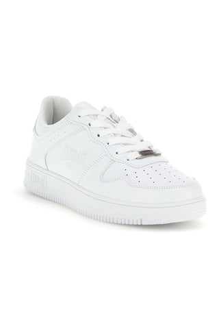 Weiße Sneaker mit farblich abgestimmtem Logo – Everlast EV713