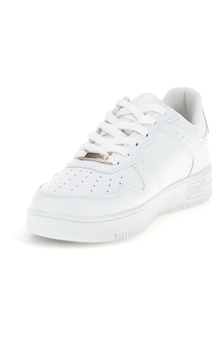 Weiße Sneaker mit farblich abgestimmtem Logo – Everlast EV713