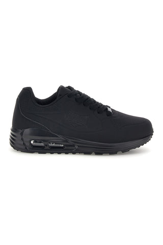 Schwarze Sneaker mit Luftkammer von Everlast, Modell EV822N
