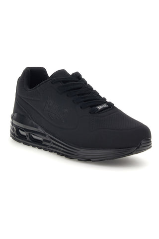 Schwarze Sneaker mit Luftkammer von Everlast, Modell EV822N