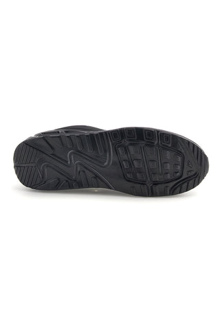 Schwarze Sneaker mit Luftkammer von Everlast, Modell EV822N