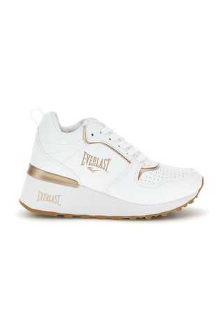 Sneakers bianche con zeppa interna Everlast EV129