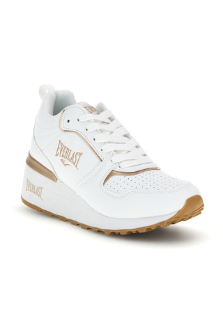 Sneakers bianche con zeppa interna Everlast EV129