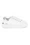 Scarpe bianche con dettagli argentati First lady GB2022