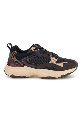 Sneakers nere con inserto maculato e suola chunky Pittarello capsule 8W25926