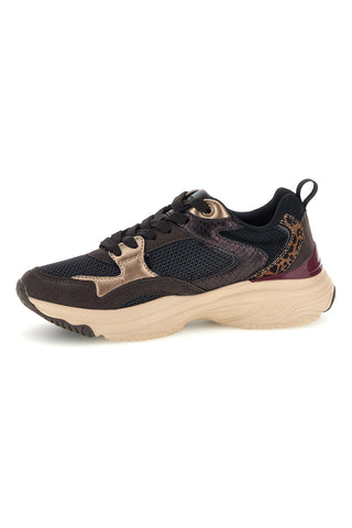 Sneakers nere con inserto maculato e suola chunky Pittarello capsule 8W25926