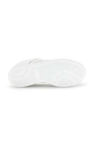 Sneakers bianche con bande a contrasto The first BK26WTZ1