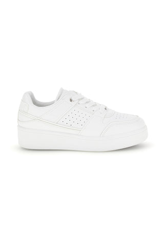 Sneakers bianche con suola platform The first BK26WTZ2