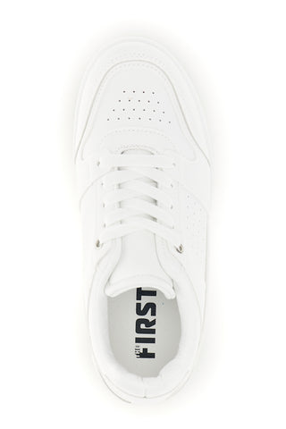 Sneakers bianche con suola platform The first BK26WTZ2