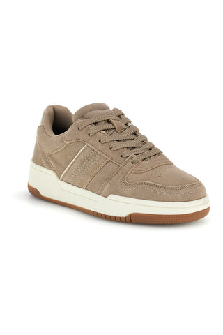 Taupefarbene Sneaker mit goldenen Details von Pittarello Capsule TW26W2519605