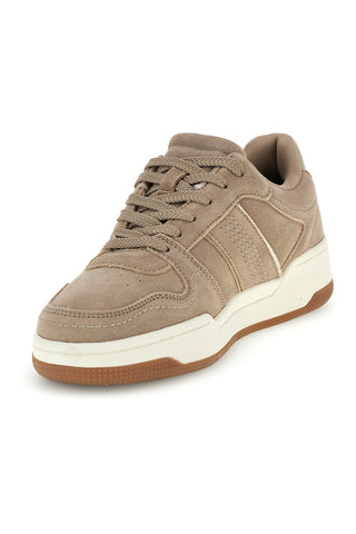 Taupefarbene Sneaker mit goldenen Details von Pittarello Capsule TW26W2519605