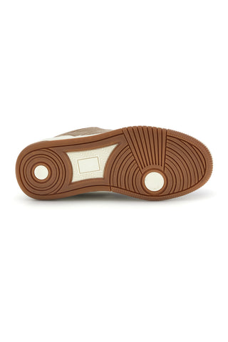 Taupefarbene Sneaker mit goldenen Details von Pittarello Capsule TW26W2519605