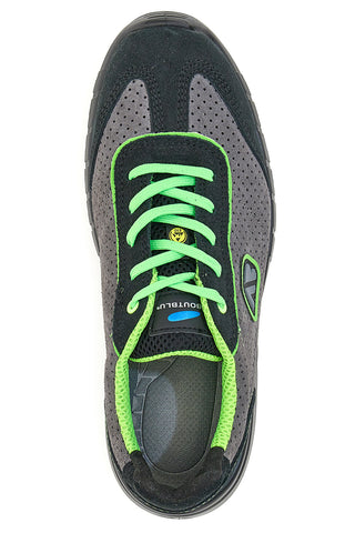 Grüner Arbeitsschuh About Blue 6 S1P ESD SRC