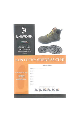 Antinfortunistica Uniwork Kentucky Suede S3 CI HI