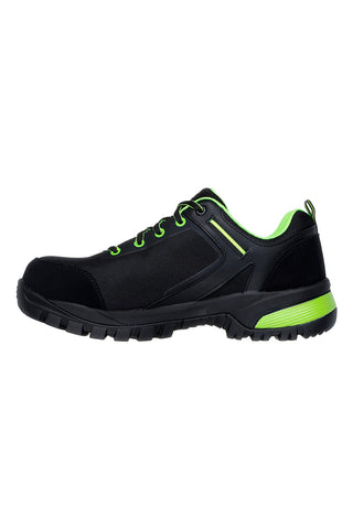 Scarpe Antinfortunistica Nere e Verde Skechers Work: Gatlon - Strigax S3L FO