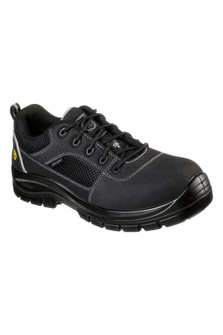 Scarpe Antinfortunistiche Nere Skechers Work: Trophus ST S1 P FO SRA ESD