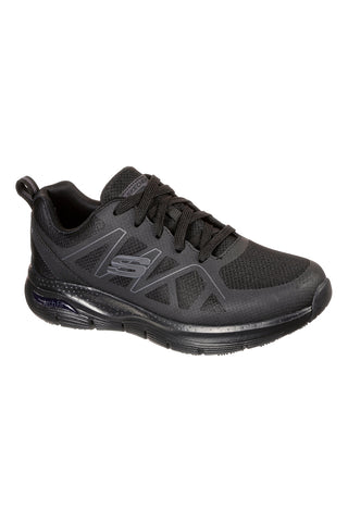 Schwarze Sicherheitsschuhe SKECHERS Work: Arch Fit® SR - Axtell