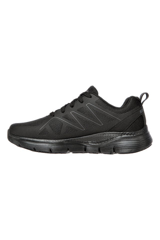 Schwarze Sicherheitsschuhe SKECHERS Work: Arch Fit® SR - Axtell