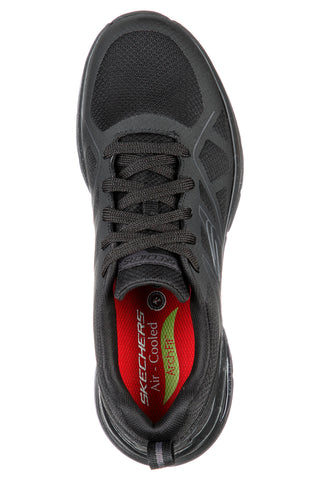 Schwarze Sicherheitsschuhe SKECHERS Work: Arch Fit® SR - Axtell