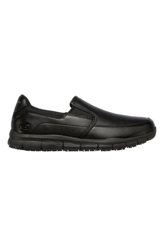 Scarpe Antinfortunistiche Nere SKECHERS Work Relaxed Fit: Nampa - Groton OB FO SRC