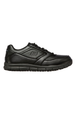 Scarpe Antinfortunistiche Nere SKECHERS Work Relaxed Fit - Nampa OB SRC FO