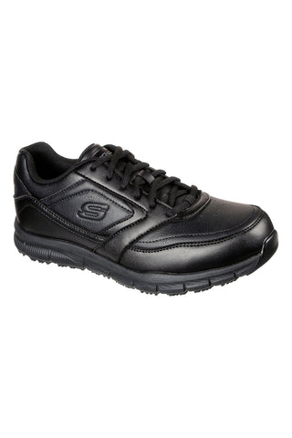 SKECHERS Work Relaxed Fit Schwarze Sicherheitsschuhe - Nampa SR