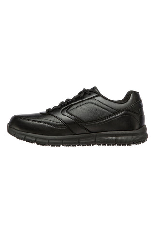 SKECHERS Work Relaxed Fit Schwarze Sicherheitsschuhe - Nampa SR