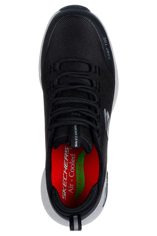 Scarpe Antinfortunistica Nere e Grigie Skechers Work Slip-Resistant: Arch Fit - Ebinal S3 SRC