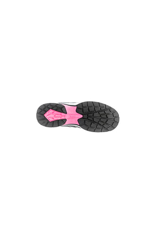 Albatros Twist Pink WNS Low S1P ESD HRO SRC Sicherheitsschuhe in Grau und Rosa