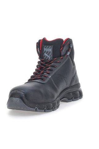 Scarpe antinfortunistiche nere S3L ESD F0 SR Puma Condor Black Mid