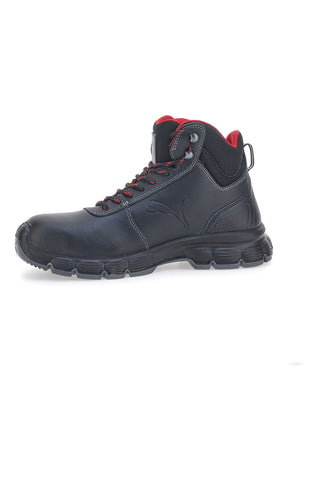 Scarpe antinfortunistiche nere S3L ESD F0 SR Puma Condor Black Mid