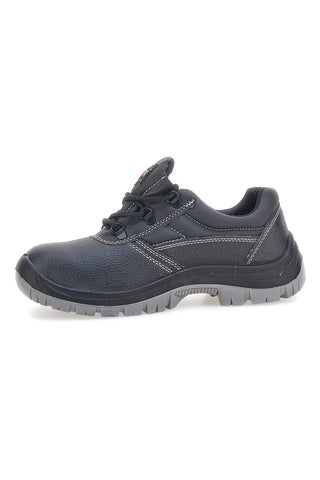 Schwarze niedrige Sicherheitsschuhe aus wasserabweisendem Leder U.Power Simple L S3 FO SR