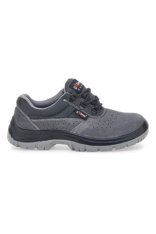 U.Power Movida L S1P FO SR Low Wildleder Sicherheitsschuhe Grau