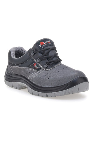 U.Power Movida L S1P FO SR Low Wildleder Sicherheitsschuhe Grau