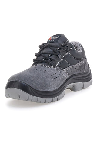 U.Power Movida L S1P FO SR Low Wildleder Sicherheitsschuhe Grau