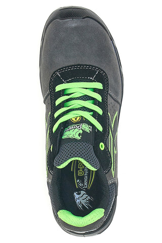 U.Power Taylor ESD S1PS SR Atmungsaktive metallfreie graue Sicherheitsschuhe