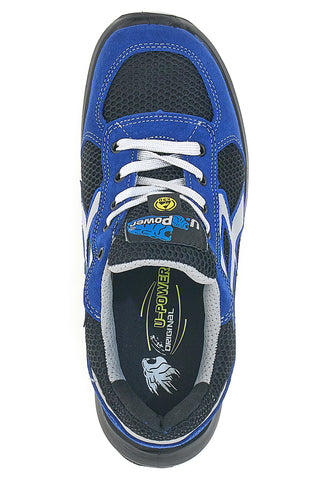 U.Power Sky ESD S1PS SR Low Atmungsaktive blaue Sicherheitsschuhe