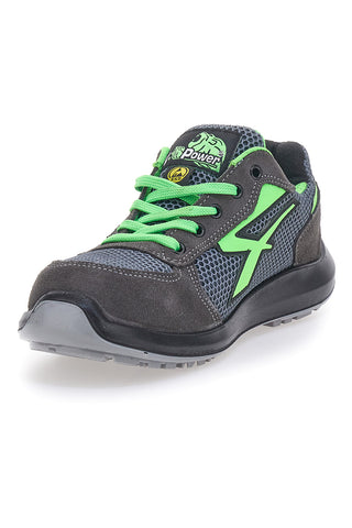 Scarpe antinfortunistiche grigie traspiranti U.Power Gemini ESD S1P SRC