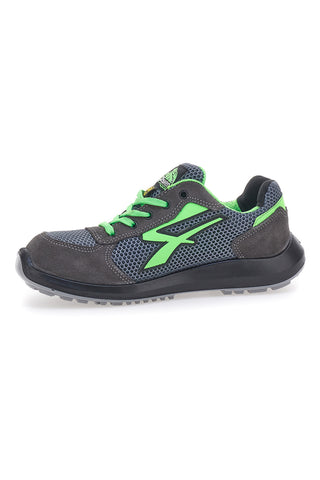Scarpe antinfortunistiche grigie traspiranti U.Power Gemini ESD S1P SRC