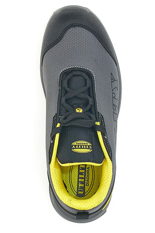 Diadora Smart Softbox Low S1PL ESD metallfreie gepolsterte graue Sicherheitsschuhe