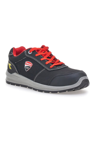 Diadora Speedy Race Low S1PS Maßgefertigte schwarze metallfreie Ducati Corse Sicherheitsschuhe