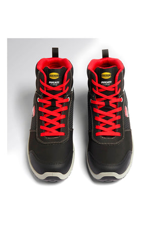 Scarpe antinfortunistiche nere mid-cut idrorepellenti Diadora Speedy Mid S3S