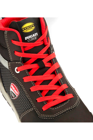 Scarpe antinfortunistiche nere mid-cut idrorepellenti Diadora Speedy Mid S3S