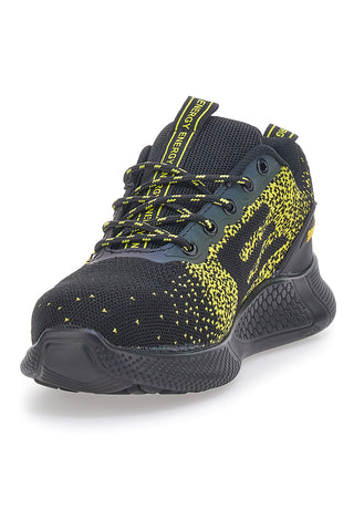 Blue Star BS170 S3S SR schwarz-gelbe antistatische Sicherheitsschuhe