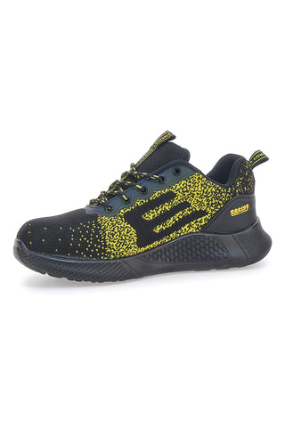 Blue Star BS170 S3S SR schwarz-gelbe antistatische Sicherheitsschuhe