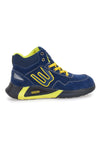 Scarpe antinfortunistiche alte blu inserti fluo S1P Blue energy BS195 S1PS SR