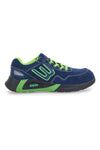 Scarpe antinfortunistiche basse blu inserti fluo S1P Blue energy BS190S1P