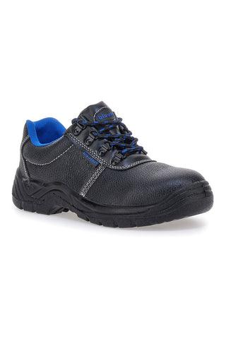Schwarze Sicherheitsschuhe mit niedrigem Schaft, S3-resistentes Obermaterial, Blue Energy BS 20 S3 SR